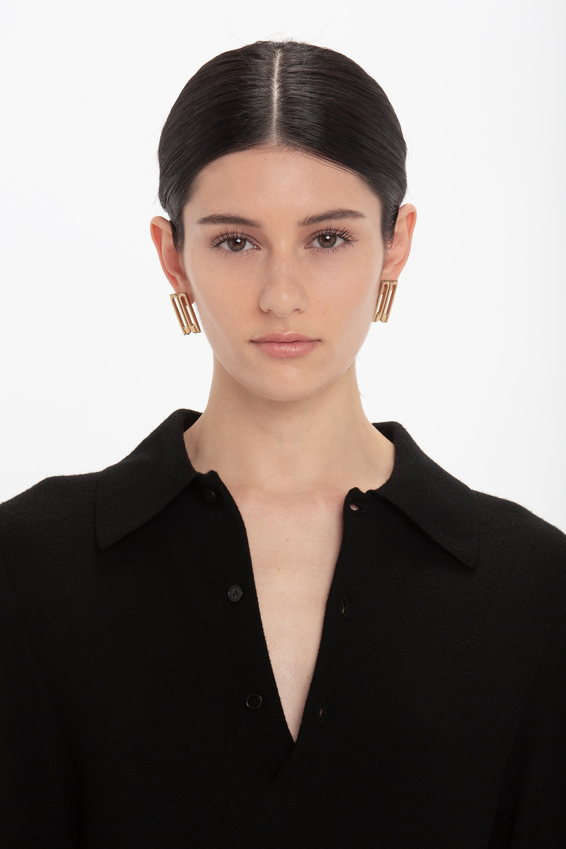 Henley Shirt Dress In Black 7