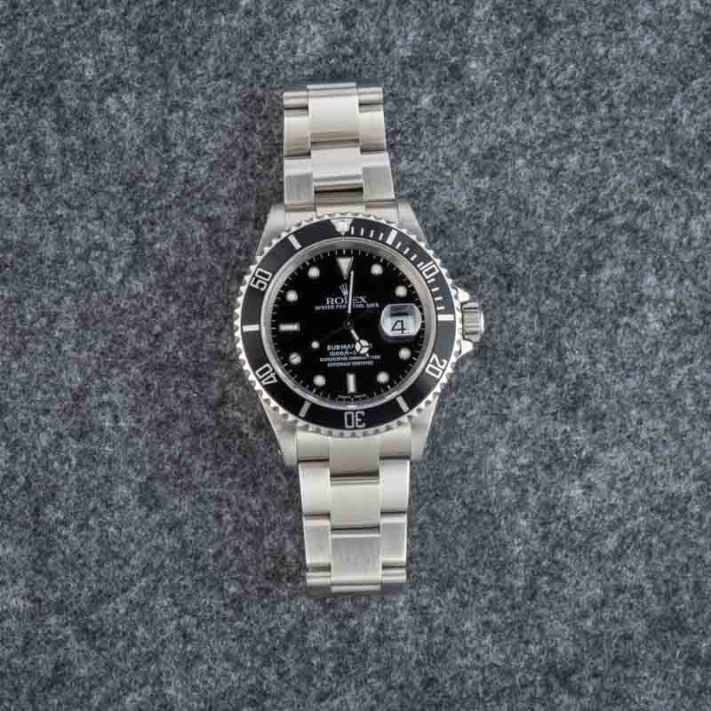 Pre-owned Rolex Submariner Ref 16610 Stainless Steel - 6