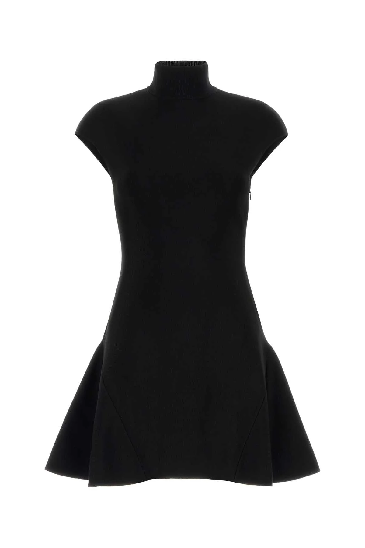 Givenchy Women Black Stretch Viscose Blend Mini Dress - 1