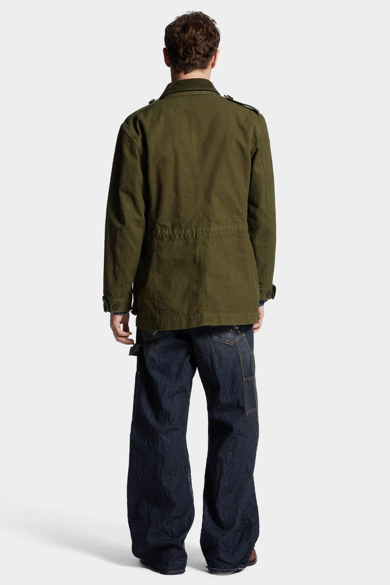 DARK DESERT DUST WASH LOOSE CARPENTER JEANS - 4