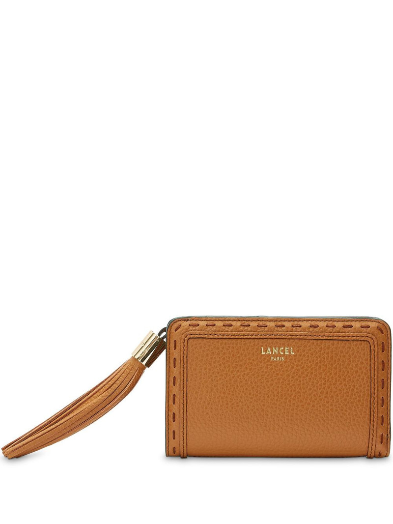 zip-around leather wallet 1