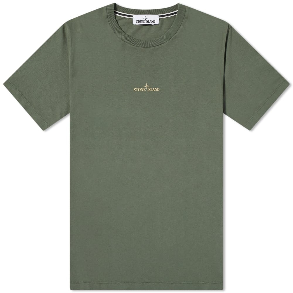 Stone Island Scrap Logo Back  Tee - 1