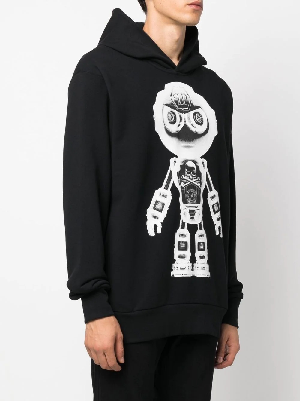 X-Ray logo print hoodie - 3