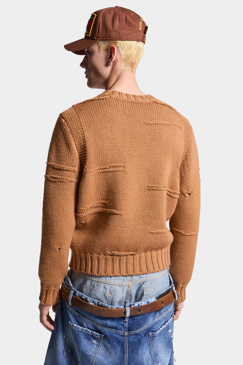 WOOL KNIT JUMPER - 4