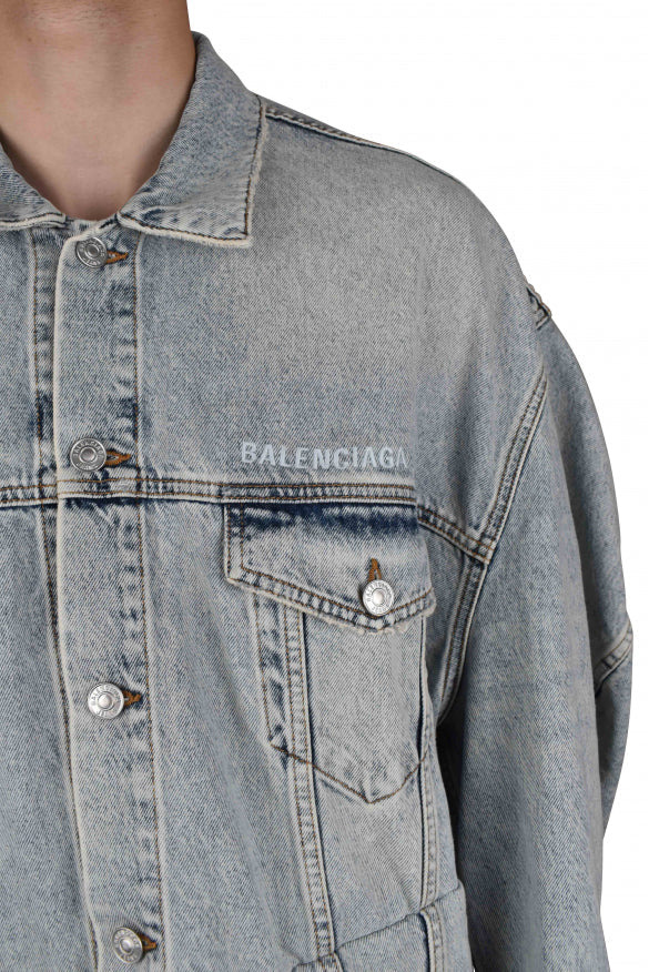 Balenciaga Men Denim Jacket - 3