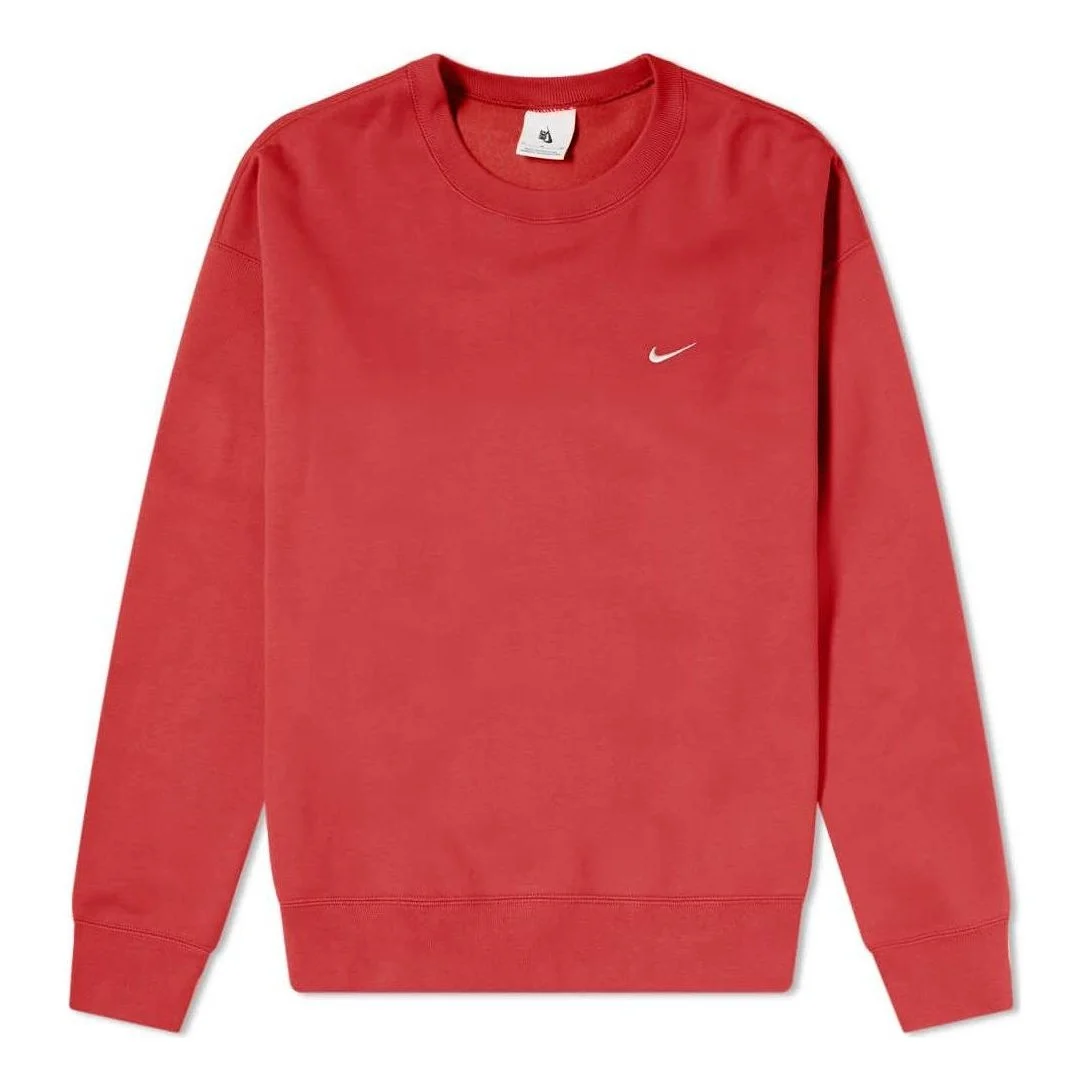 Nike NRG Solo Swoosh Fleece Sweatshirt 'Cedar' CV0554-661 - 1