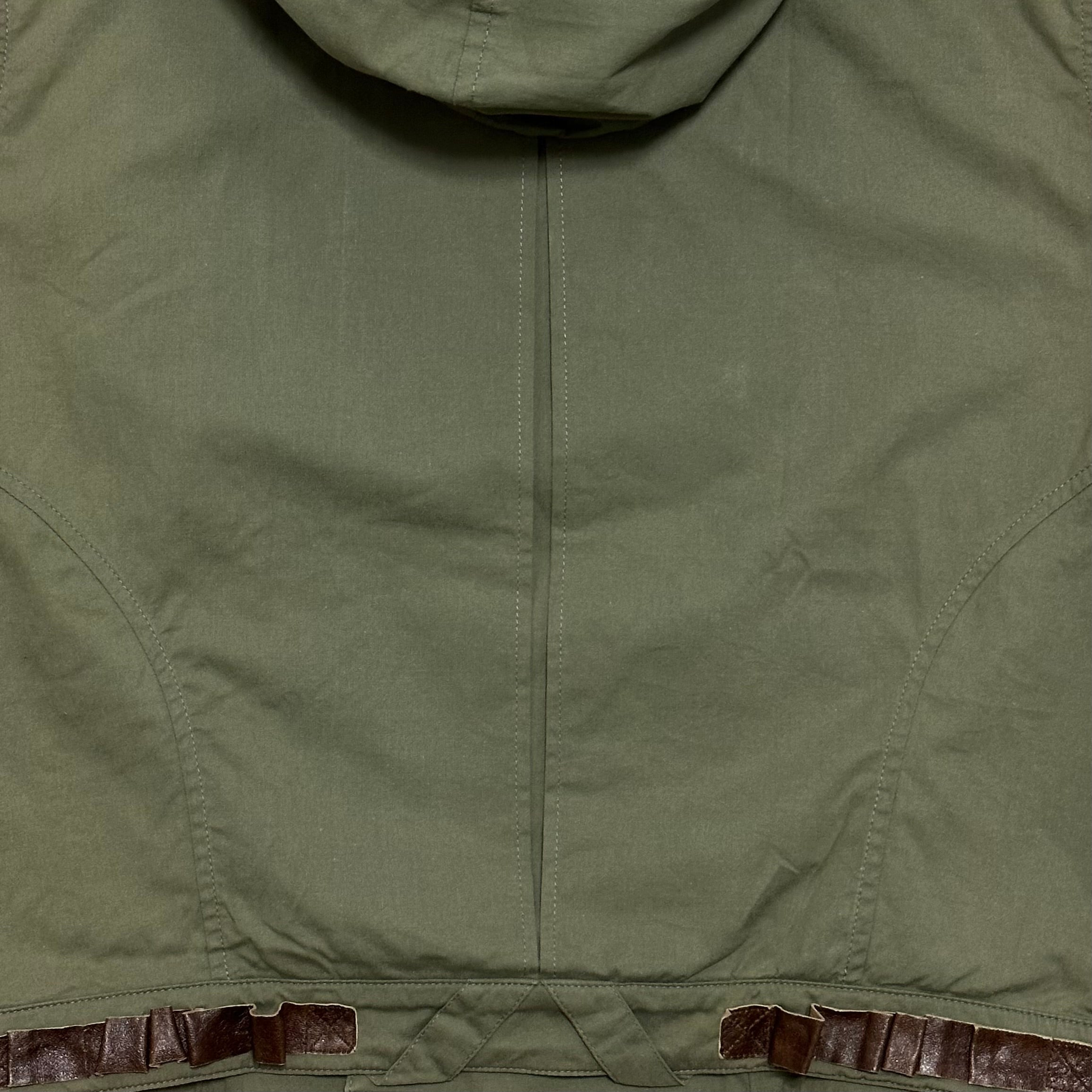 CHRISTIAN DIOR Spring Summer 2003 Leather Buckle Vest - 4