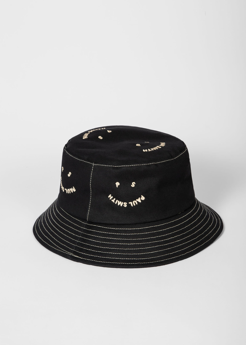 Paul Smith 'Happy' Embroidered Bucket Hat outlook