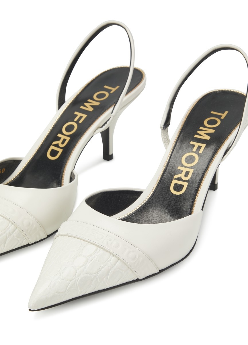 Slingback Pumps - 6