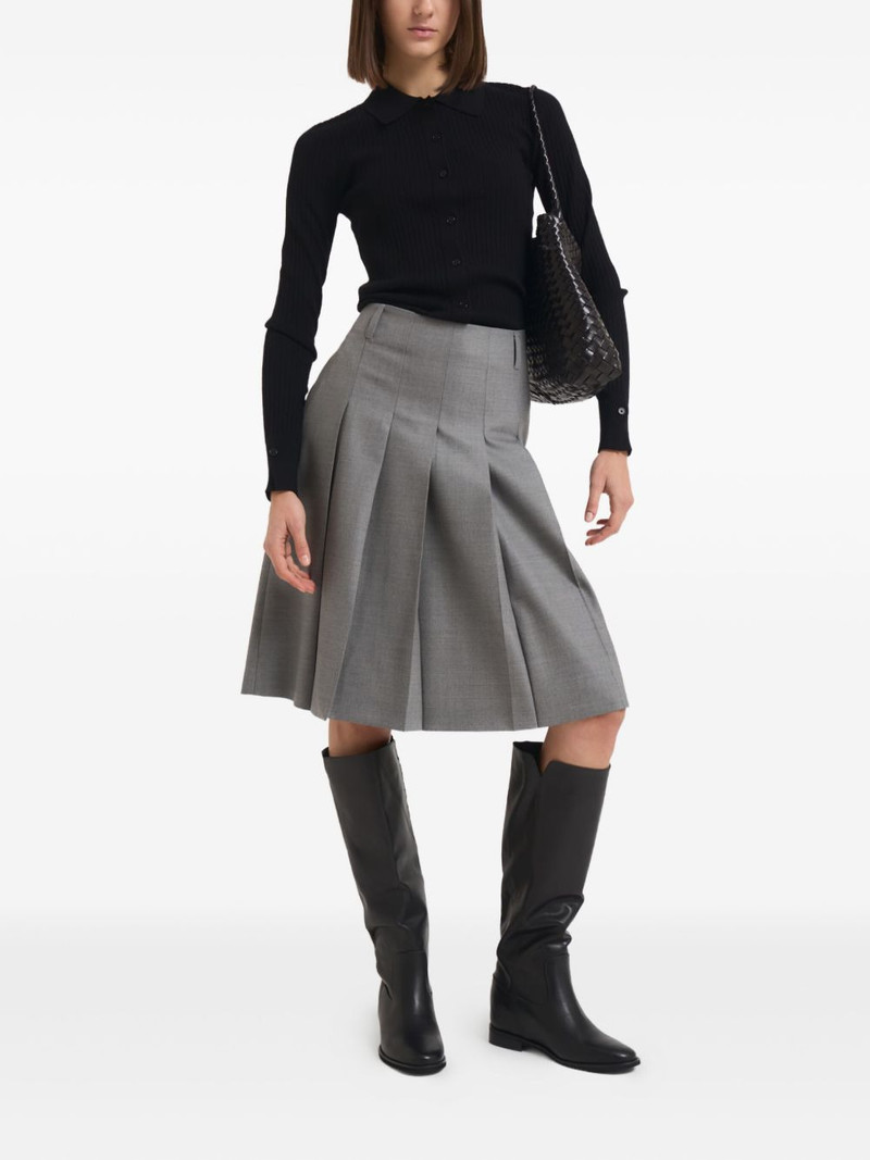 Max Mara pleated midi skirt outlook