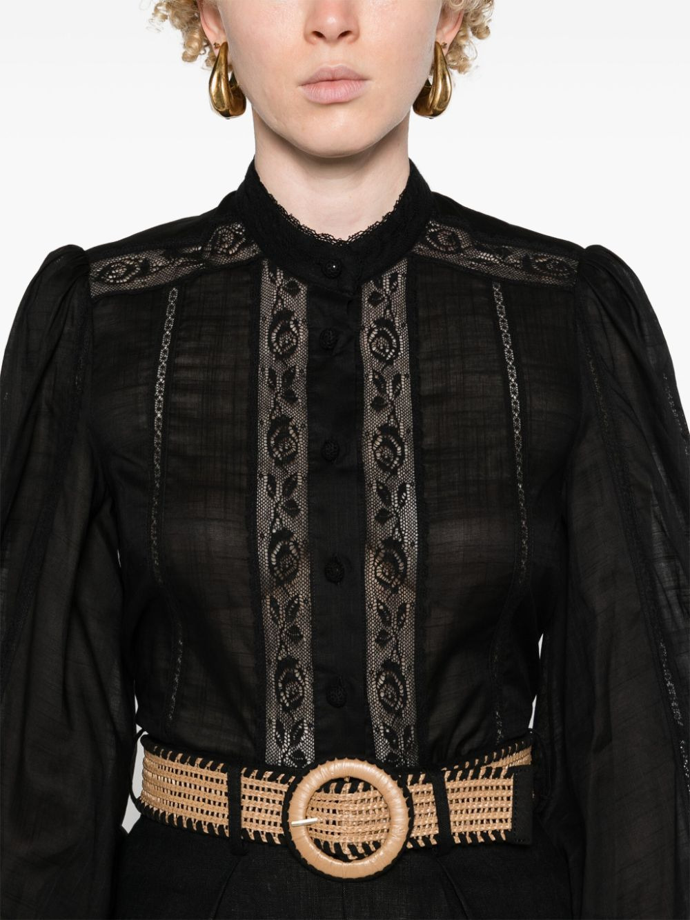 Zimmermann Lace trim Shirt - 5