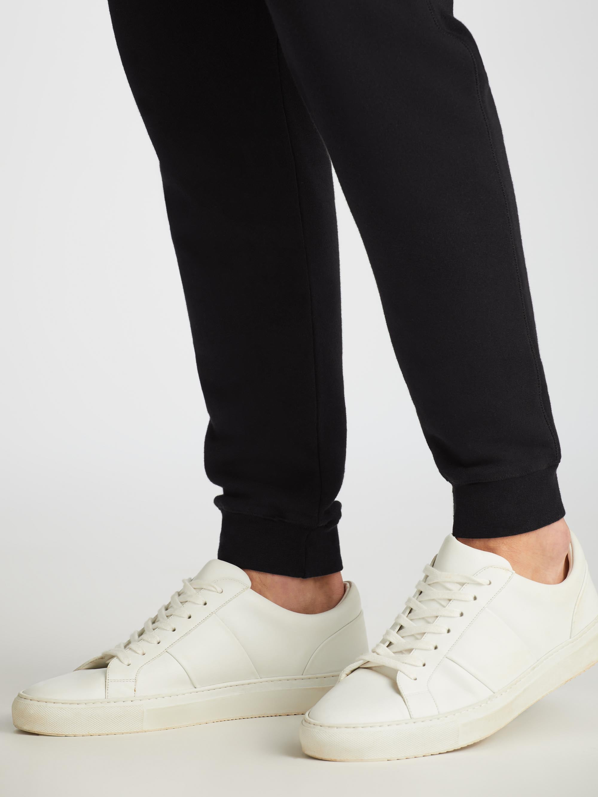 Men's Sweatpants Quinn Cotton Modal Black - 6
