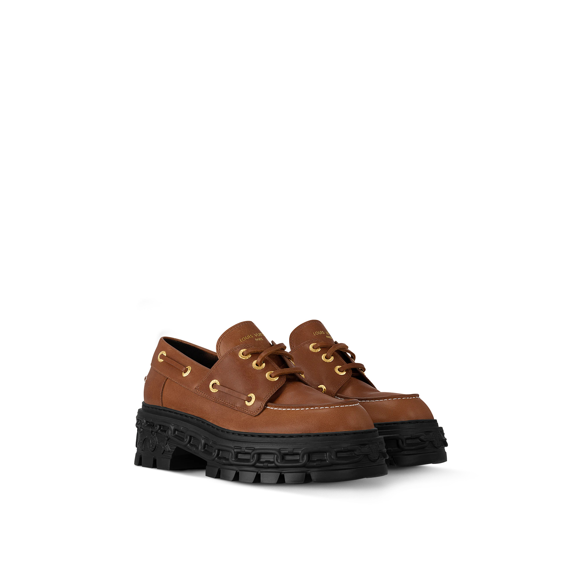 LV Record Boat Shoe - 2
