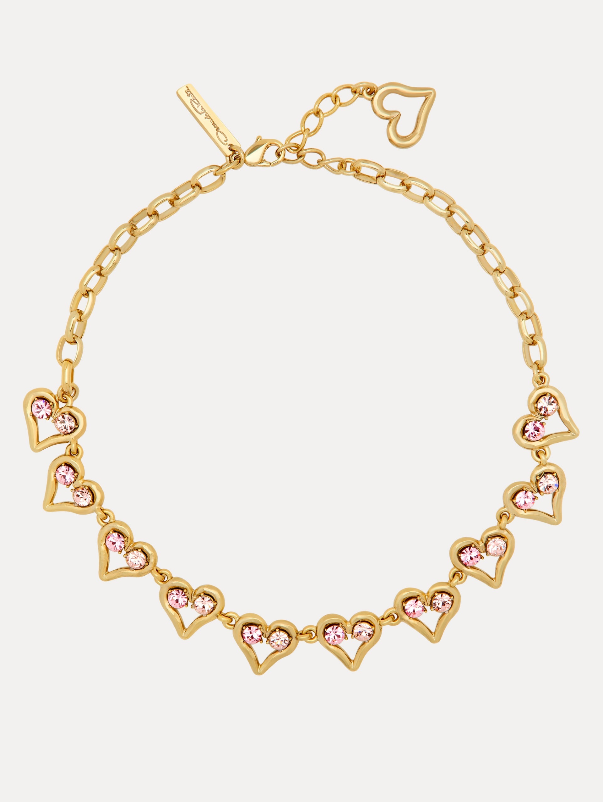 CRYSTAL HEART NECKLACE - 1