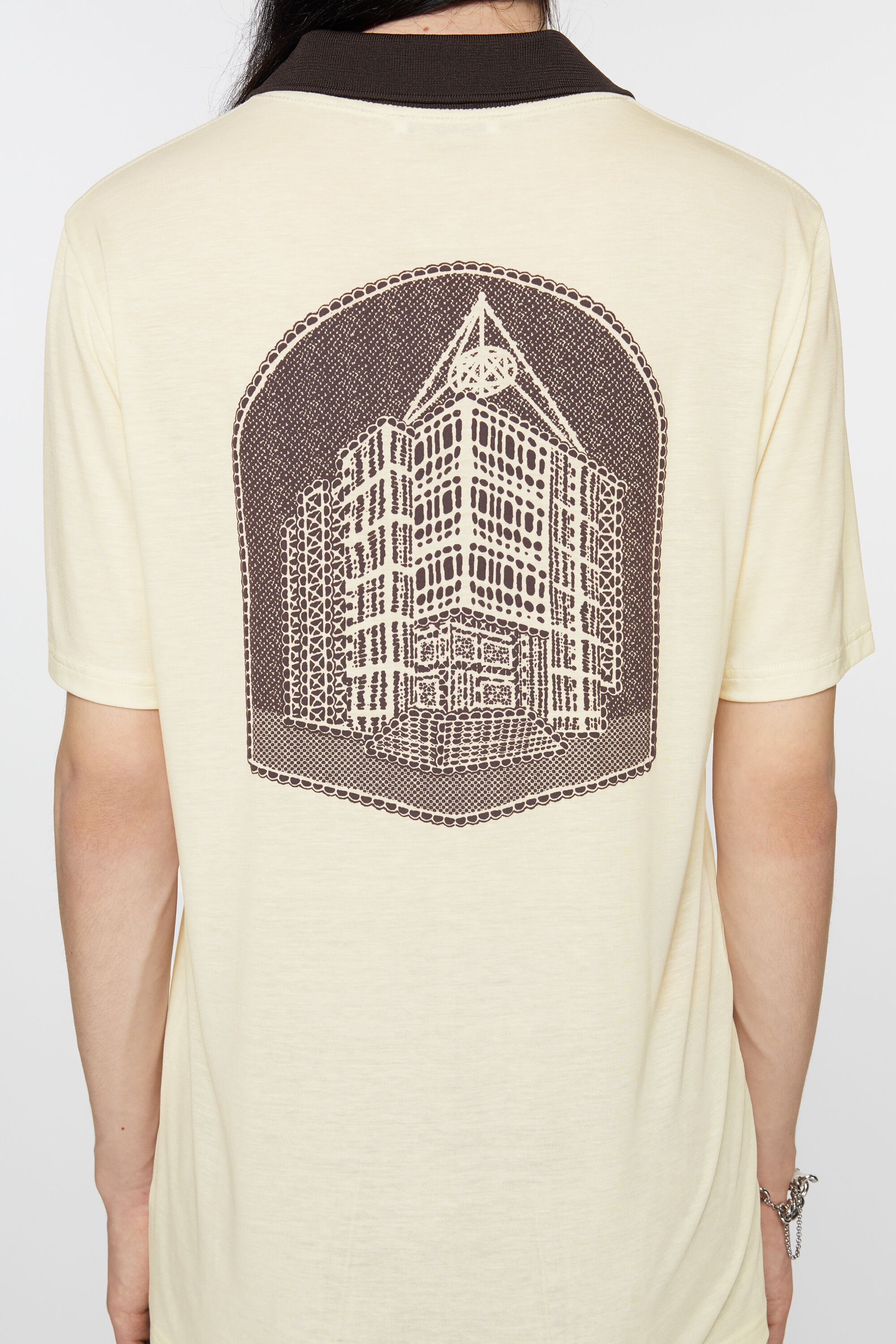 Logo t-shirt - Ivory white - 4