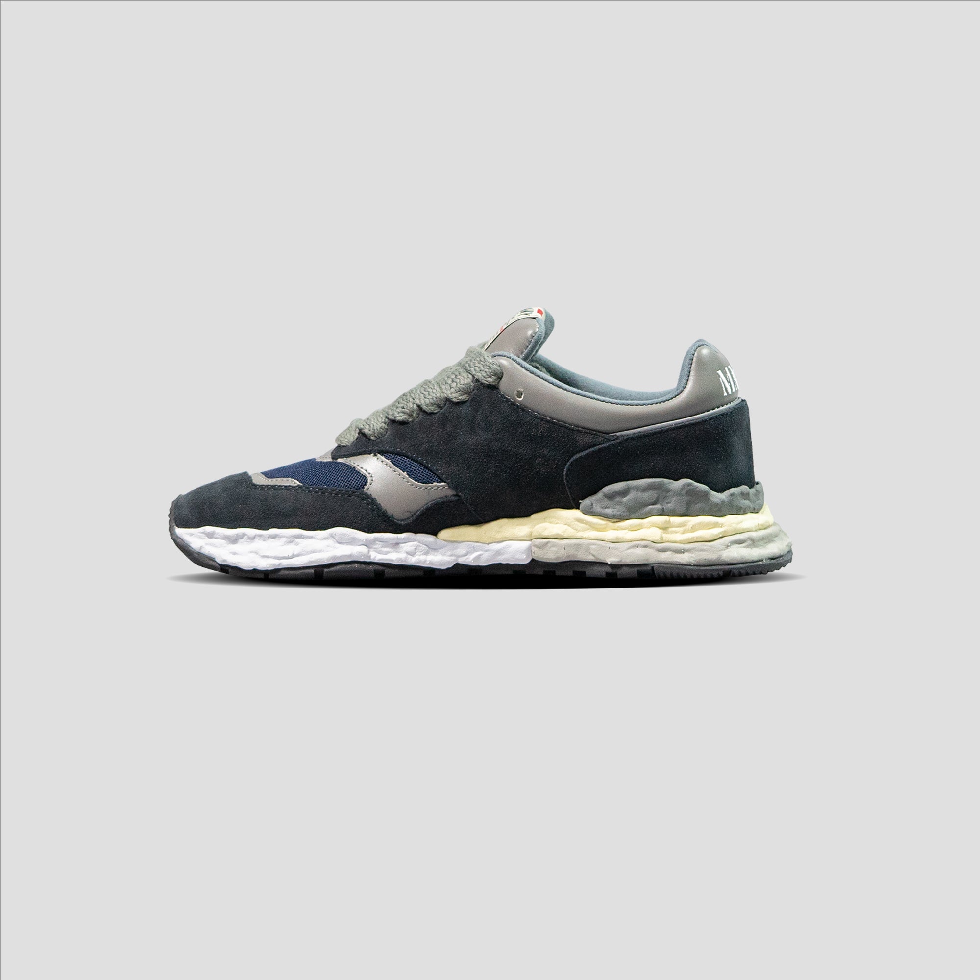 GEORGE OG SOLE LOW-TOP LEATHER SNEAKER - 4