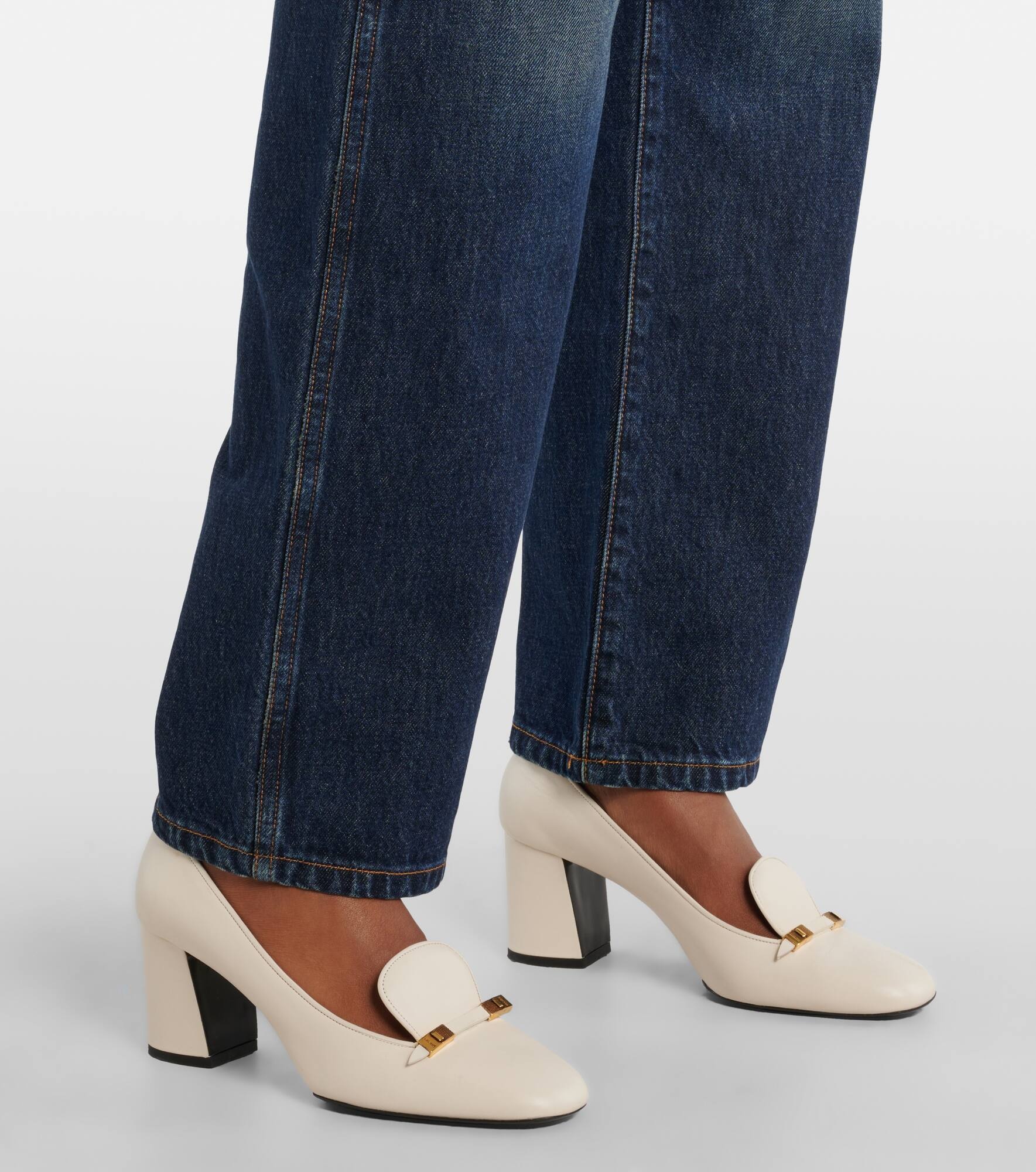 Kerrie high-rise wide-leg jeans - 5