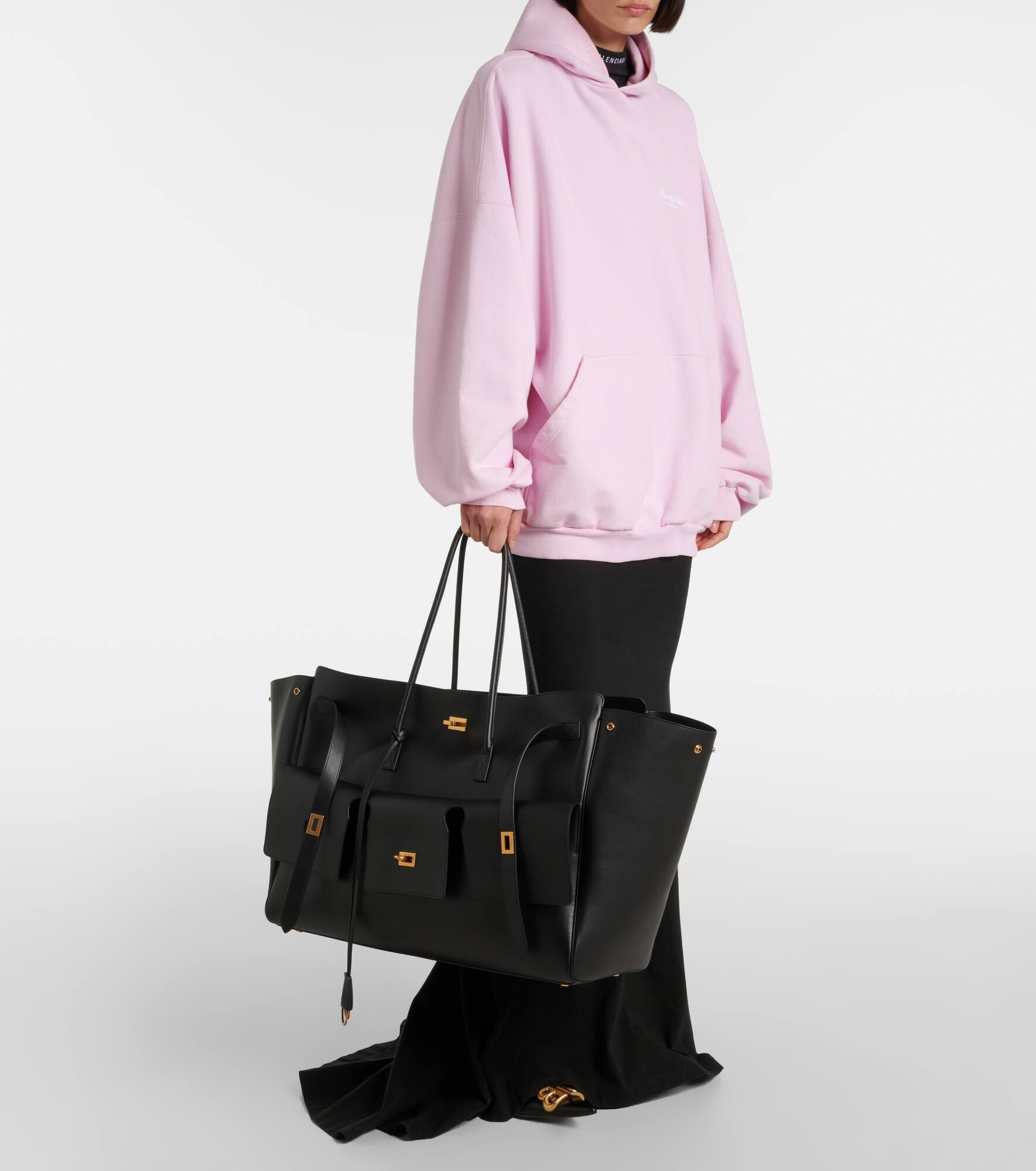 Bel Air XL leather tote bag - 5