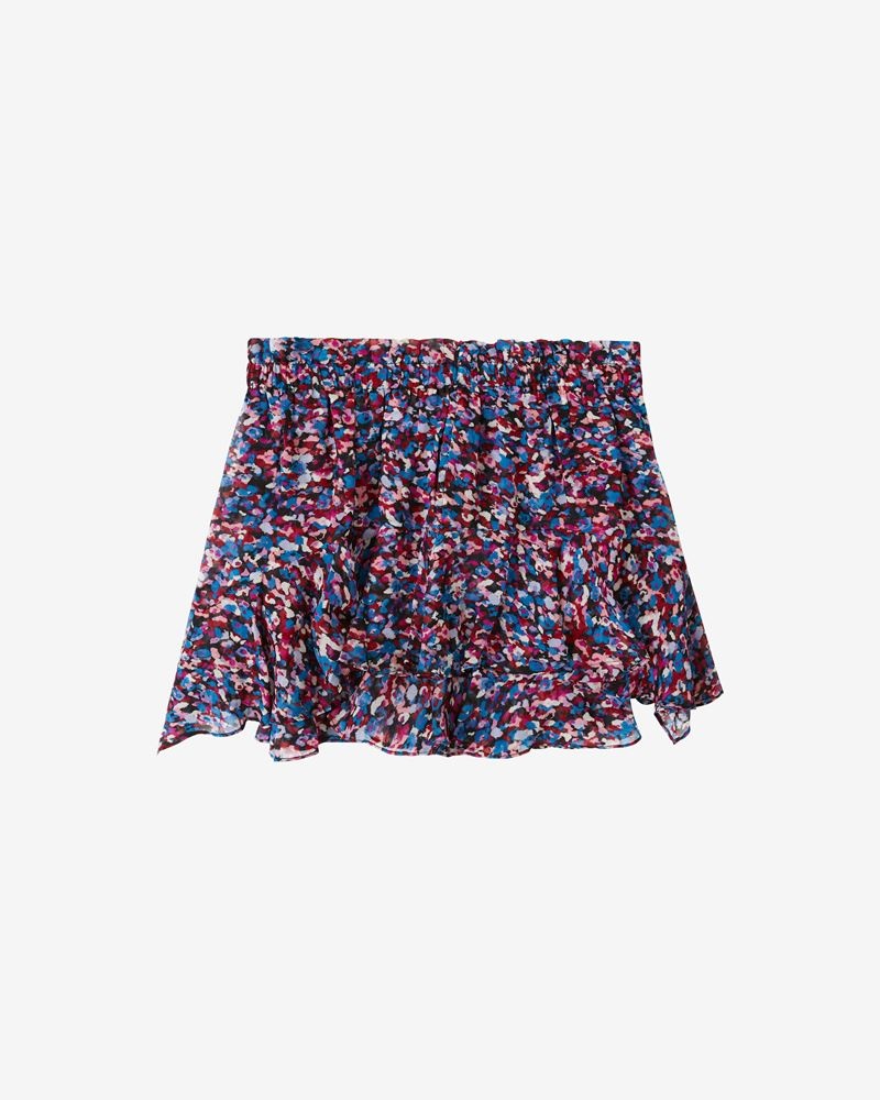 SORNEL FLORAL PRINTED SHORTS - 1