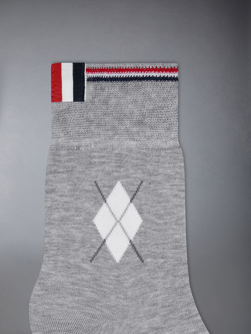 Thom Browne COTTON ARGYLE FUNMIX ANKLE SOCKS outlook