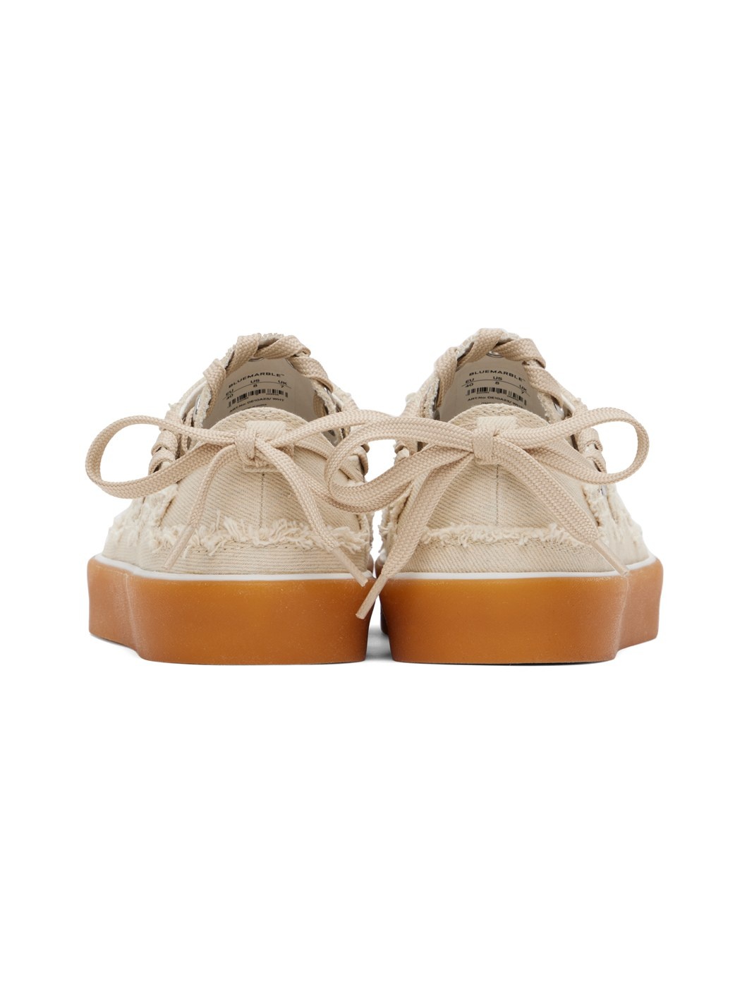 BLUEMARBLE Beige Kellys Sneakers | REVERSIBLE display picture 2