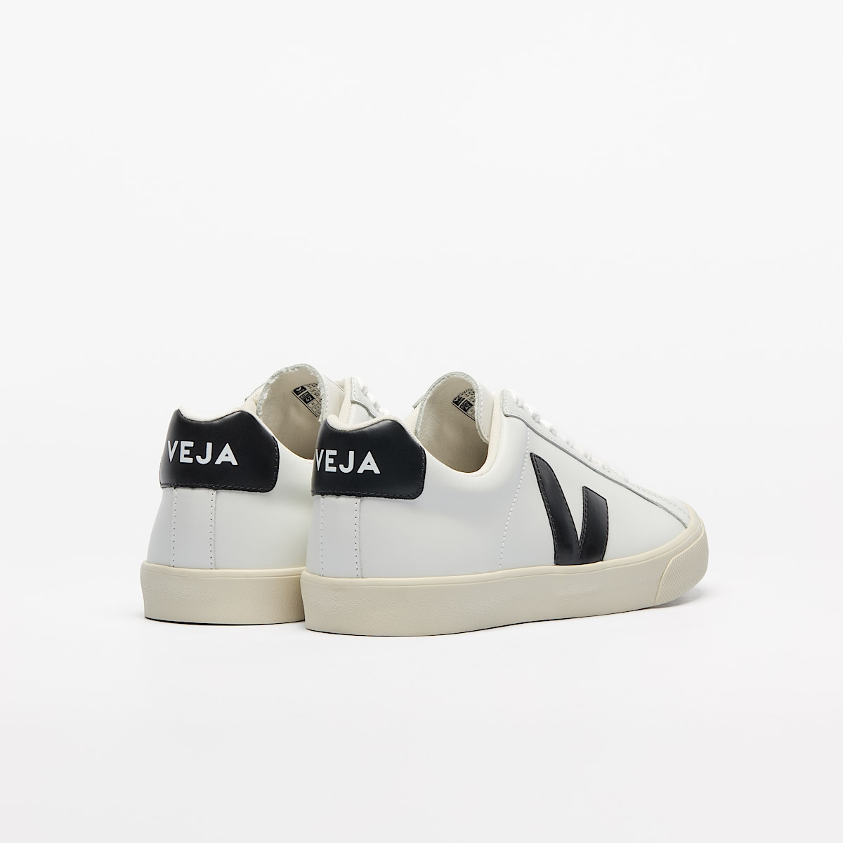 ESPLAR LEATHER WHITE BLACK - 3