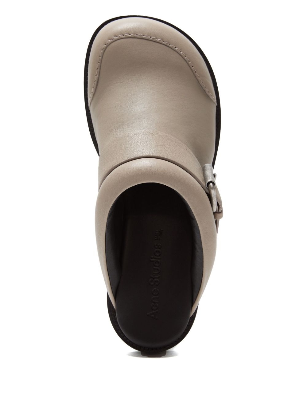 leather mules - 3