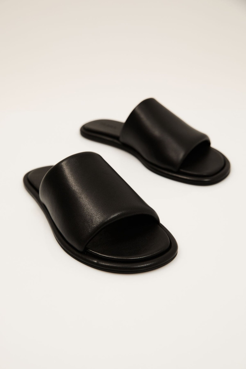 ST. AGNI Everyday Slippers - Black outlook