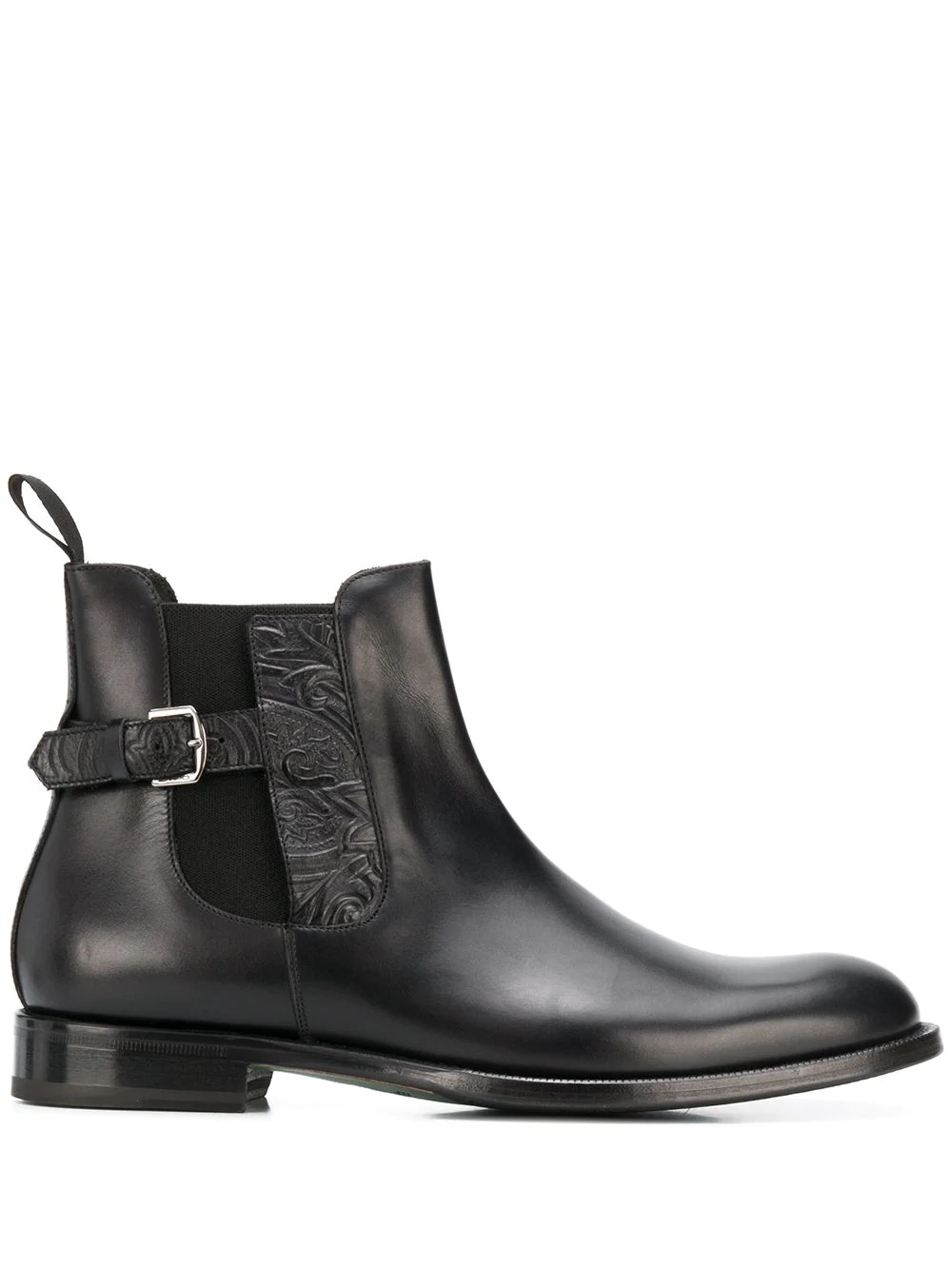 buckle-embellished chelsea boots - 1