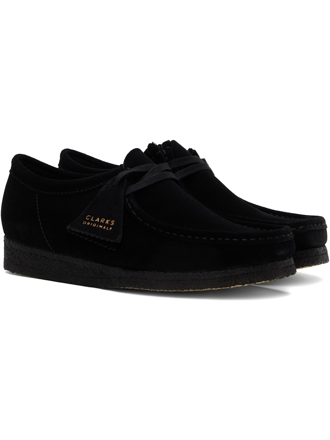 Black Wallabee Derbys - 4