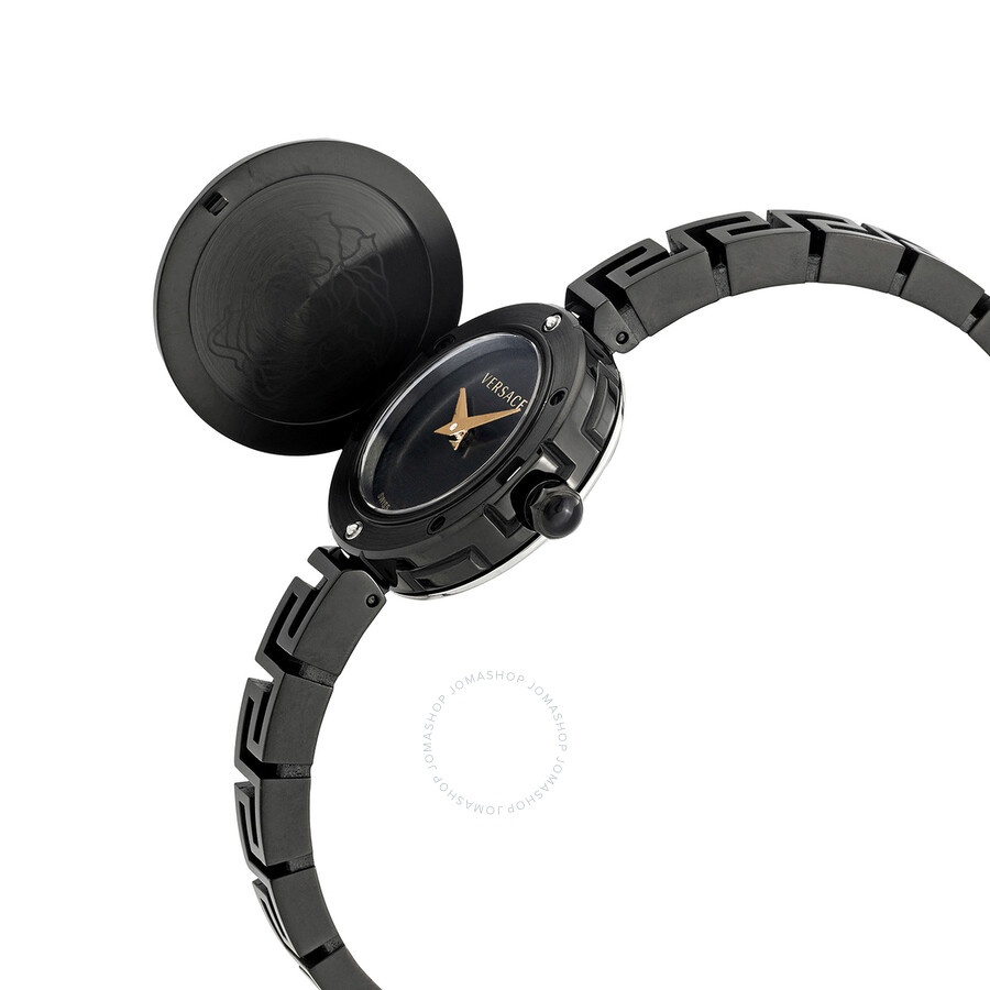 Versace Medusa Secret Quartz Black Dial Ladies Watch VEZ500321 - 3