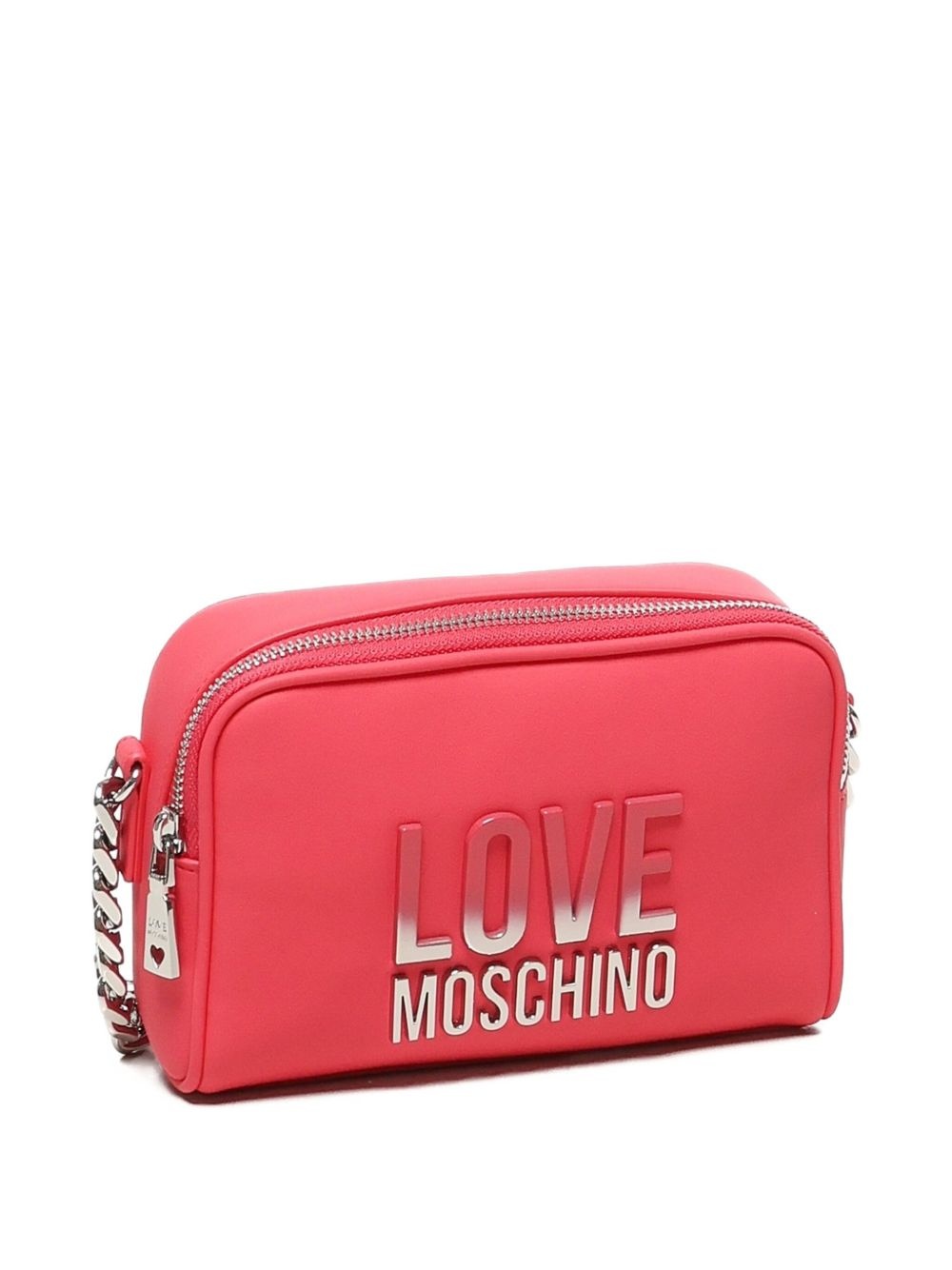 logo-plaque chain shoulder bag - 3