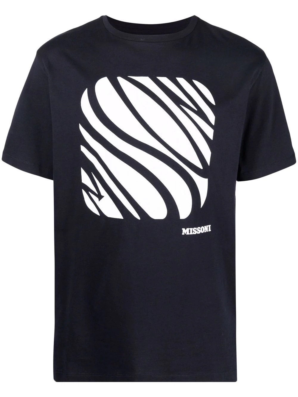 graphic logo-print short-sleeve T-shirt - 1