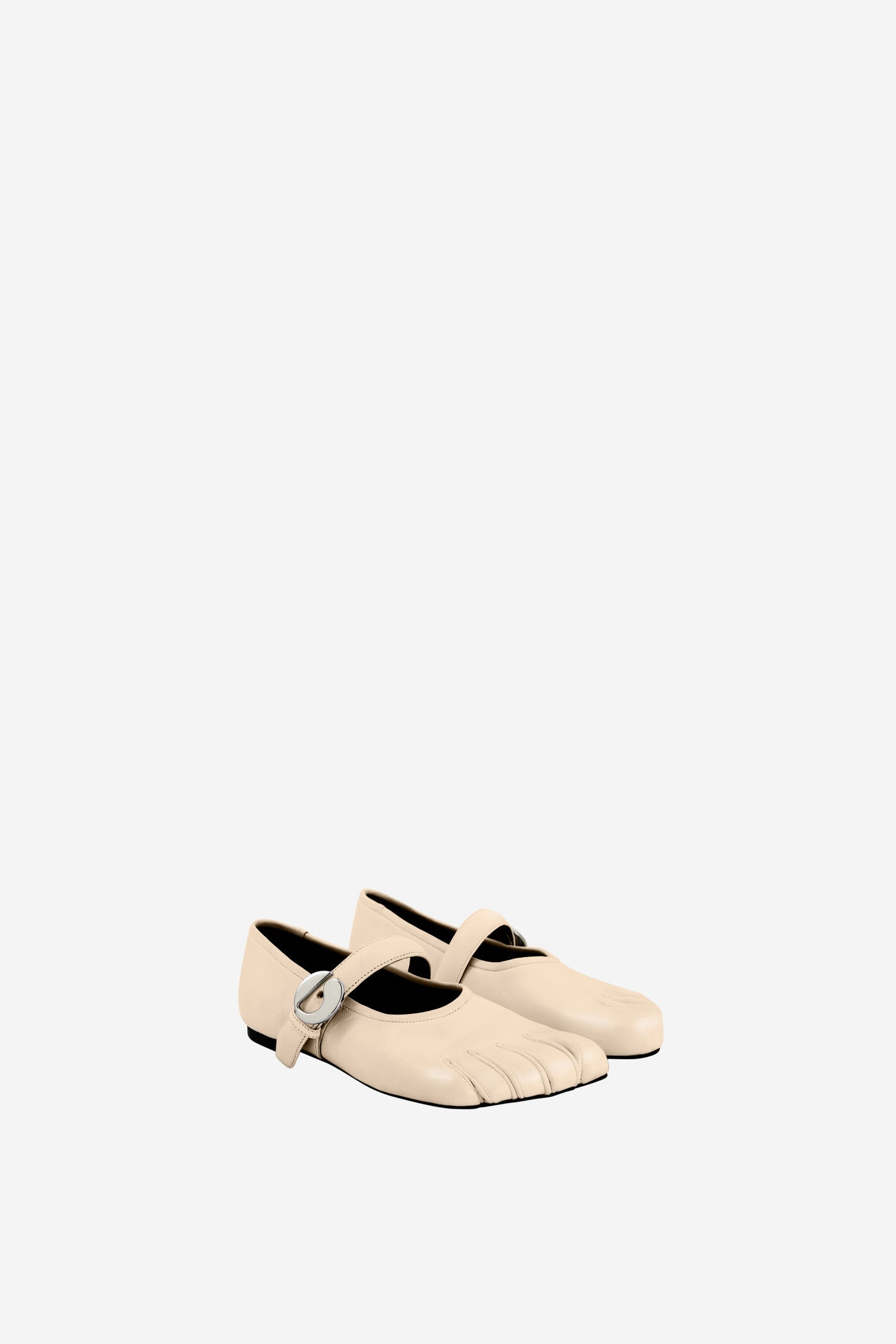 Five-Toe Ballerina Belt Flat - 4