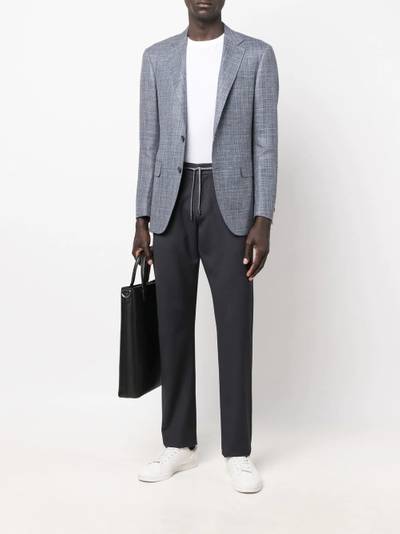 Canali Kei single-breasted blazer outlook