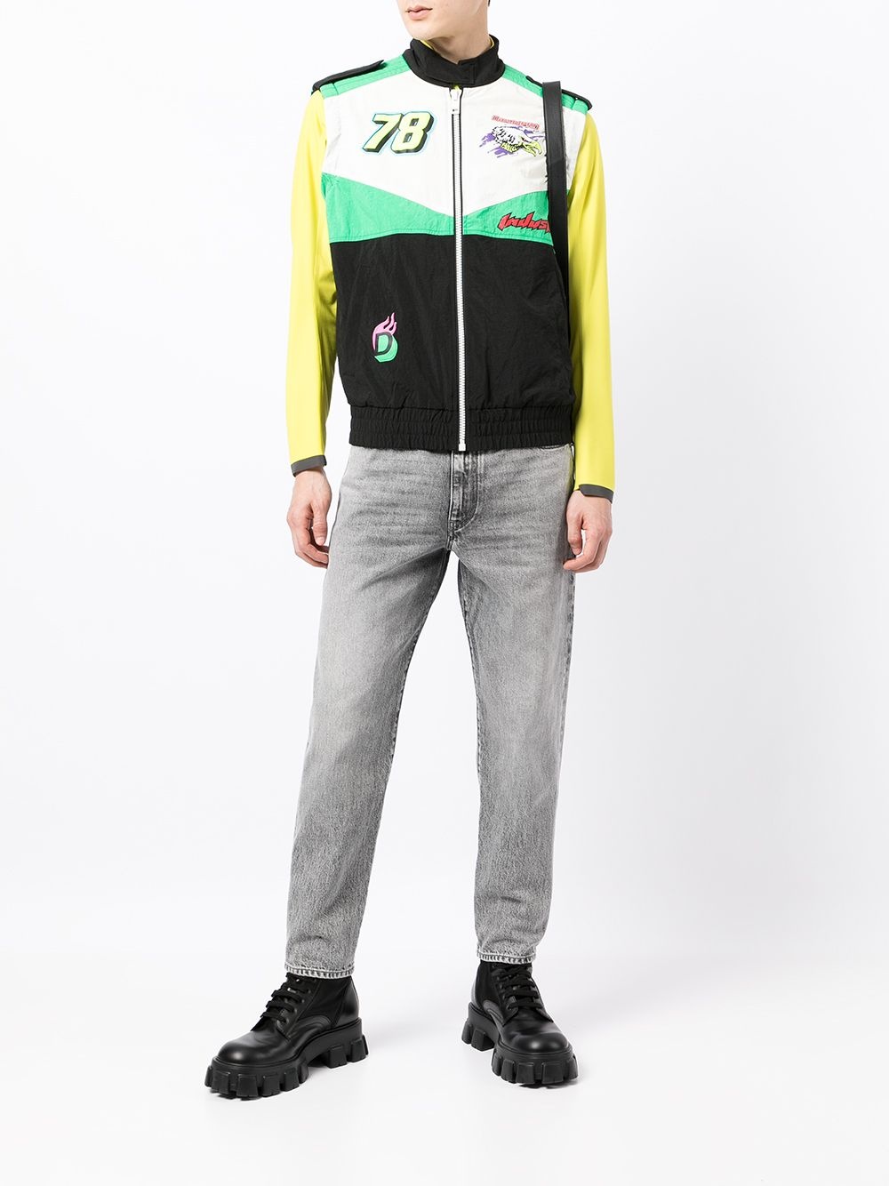 J-Donny colour-block jacket - 6