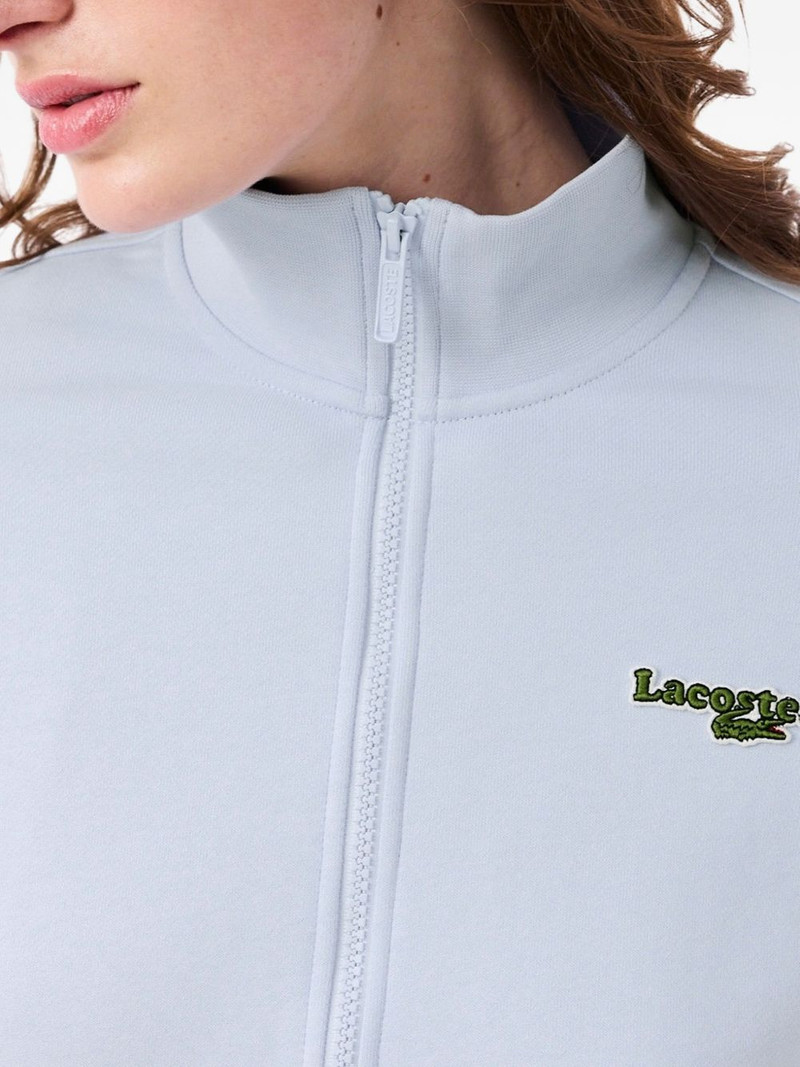 zip-up collared sweatshirt 5
