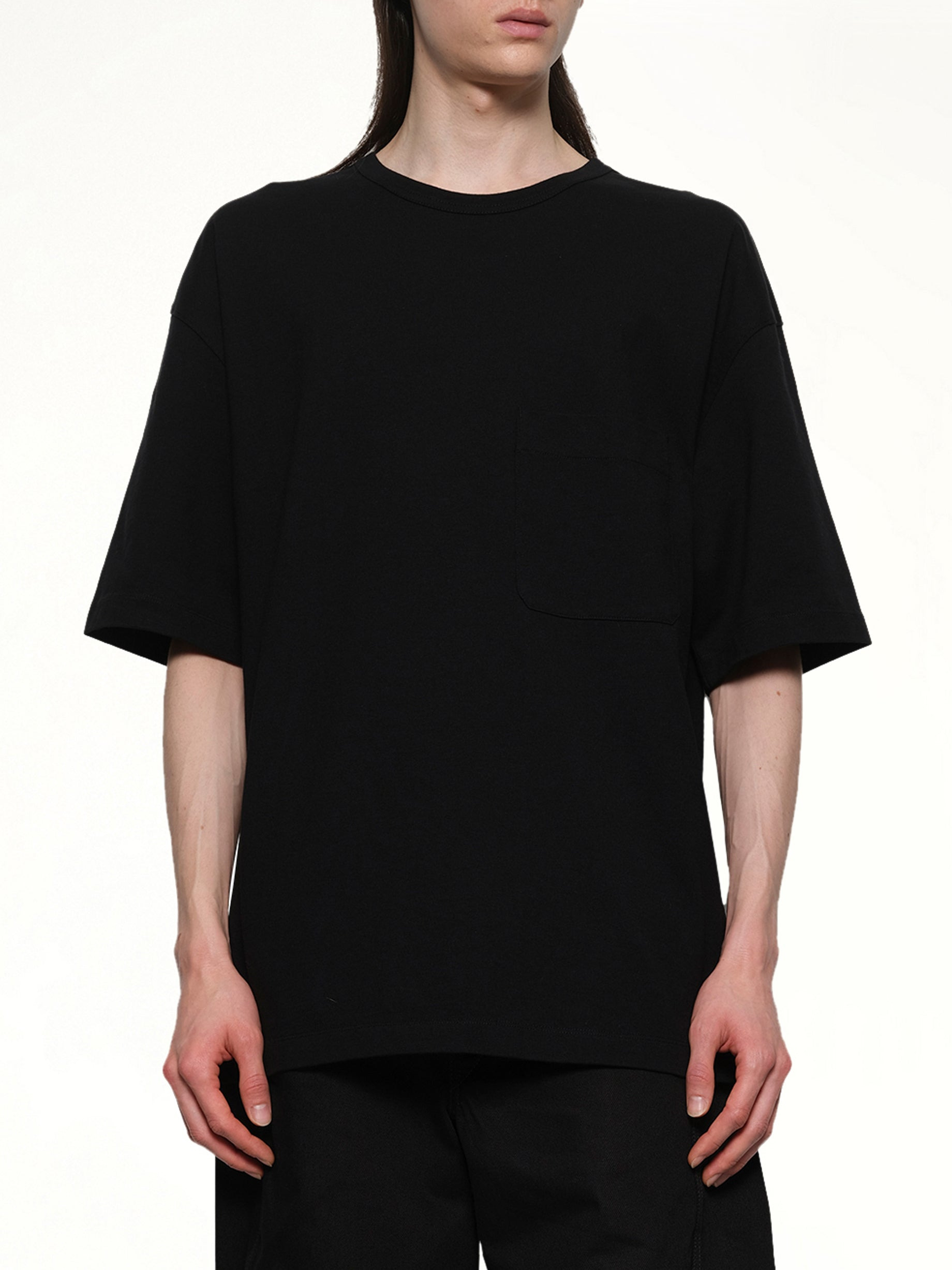 Boxy Ss T-Shirt in Black - 6