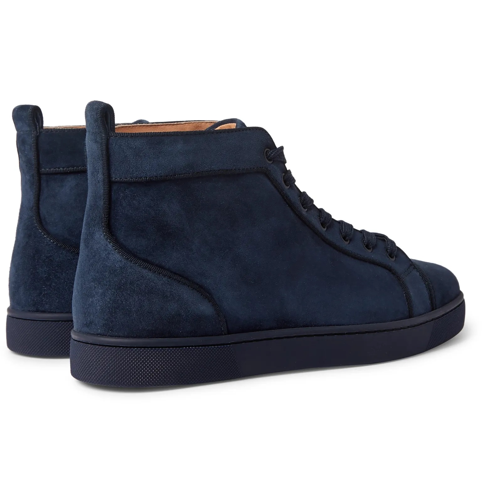 Louis Suede High-Top Sneakers - 5