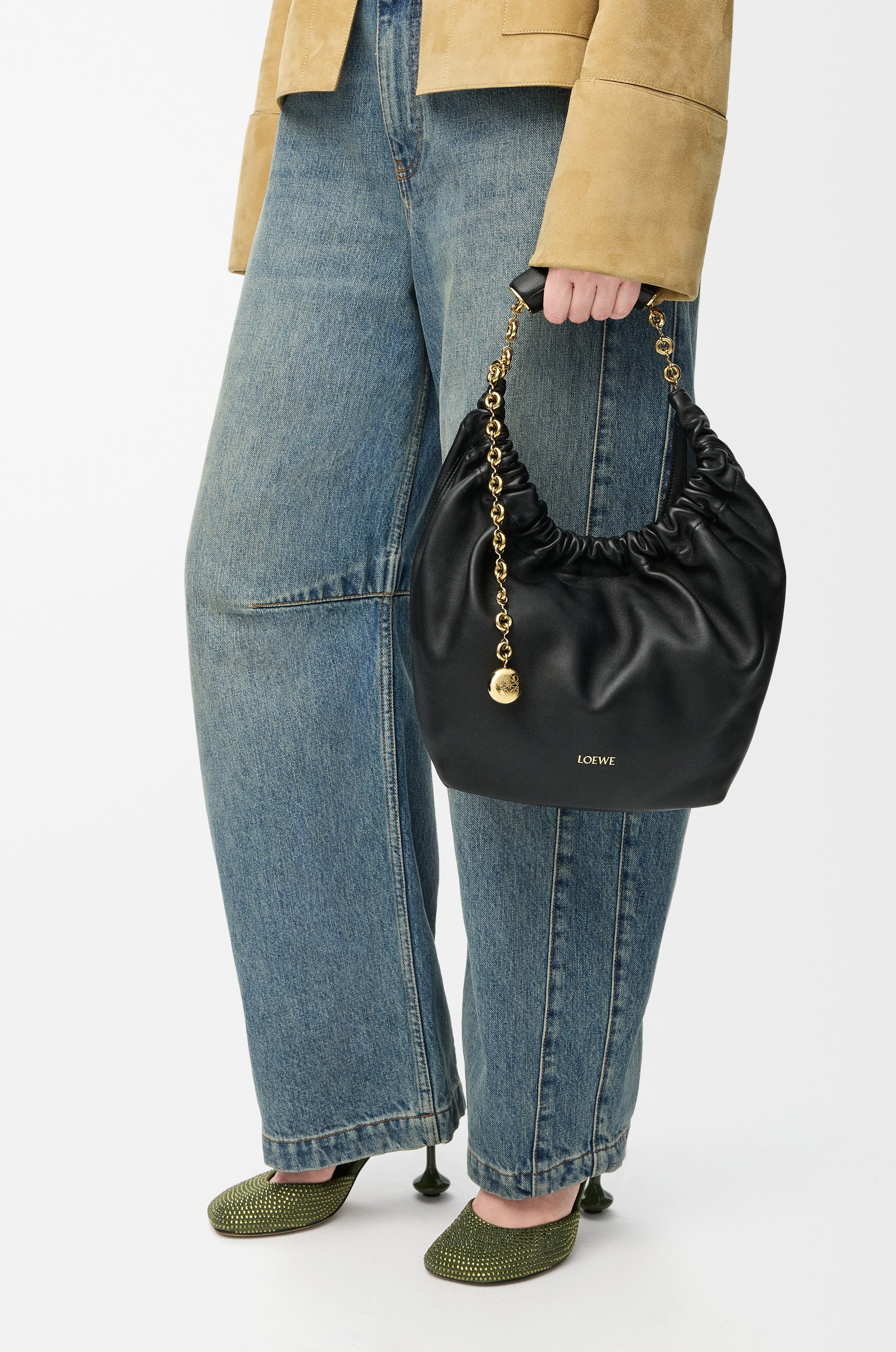 Small Squeeze bag in nappa lambskin - 3