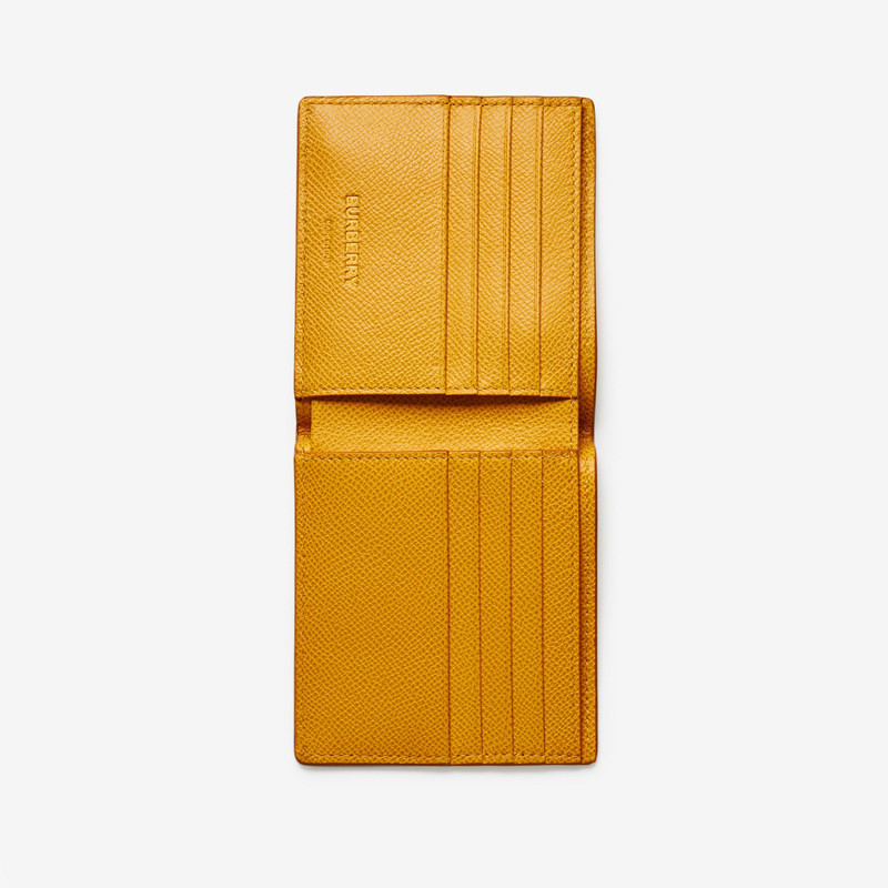 Grainy Leather TB Bifold Wallet 4
