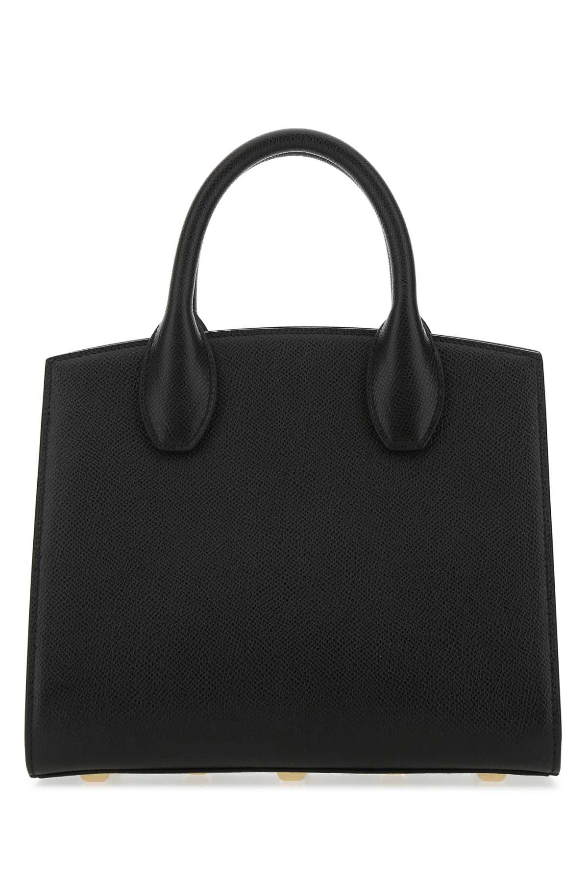 Salvatore Ferragamo Women Black Leather The Studio Handbag - 3