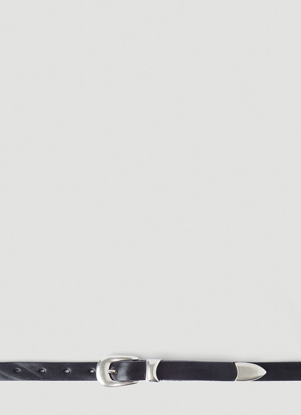 Curved Buckle Belt - 1