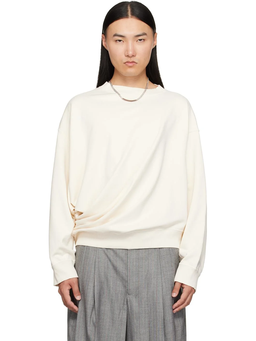 Off-White Asymmetric Sweatshirt - 1