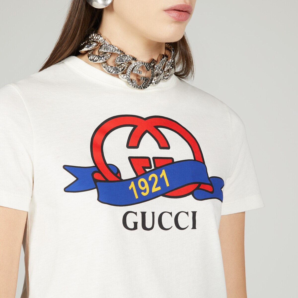 Interlocking G 1921 Gucci cotton T-shirt - 3