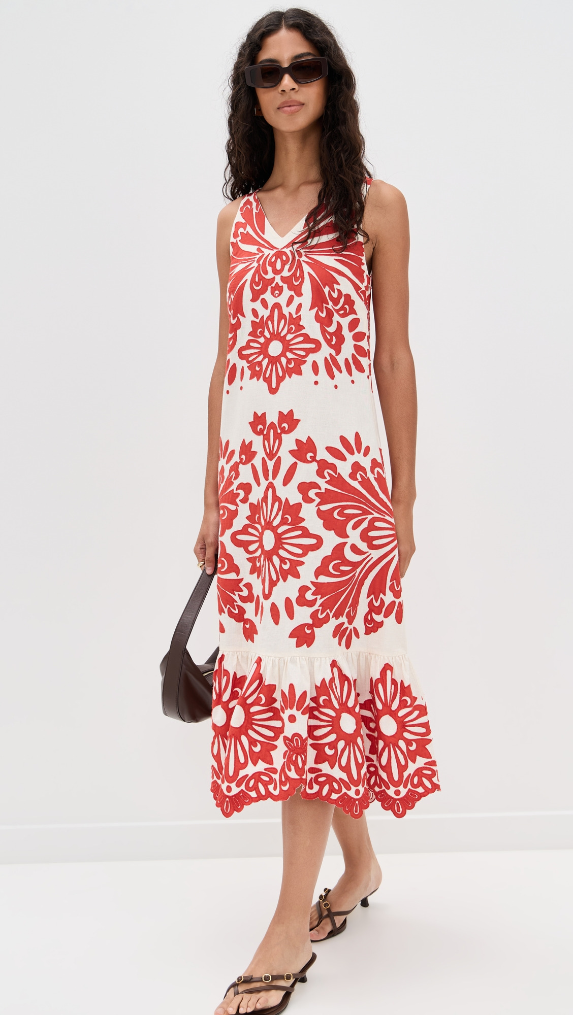 Liliana Applique Maxi Tank Dress - 4