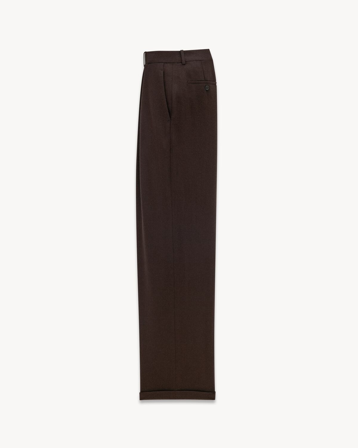 90'S PANTS IN CASHMERE FLANNEL - 3