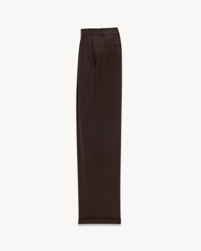 90'S PANTS IN CASHMERE FLANNEL 3