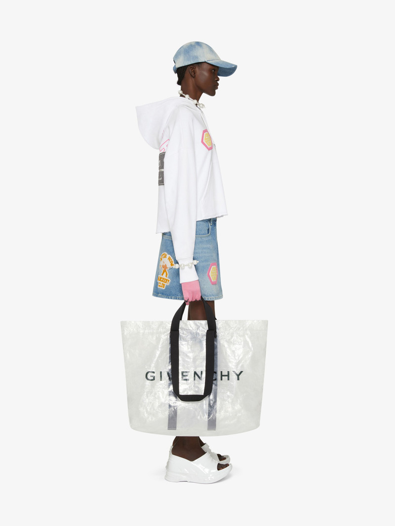 CROPPED HOODIE WITH EMBROIDERED PATCHES 3