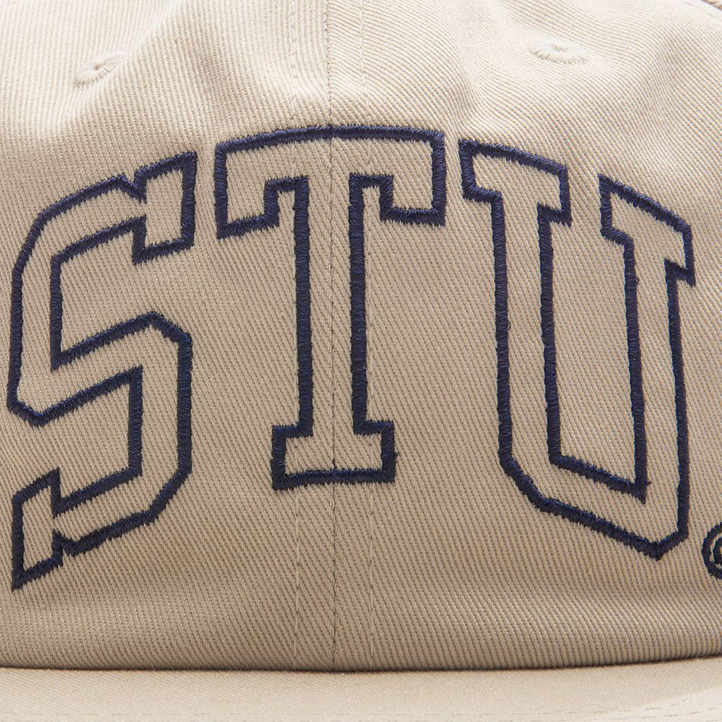 STU ARCH STRAPBACK CAP - NATURAL - 2